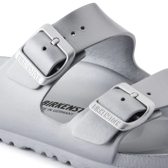 New Birkenstocks Arizona EVA Sandal Gray/Silver - Picture 5 of 15